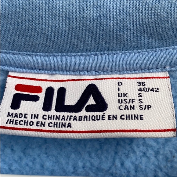 Fila Women's Color Block Quarter Zip || S - Picture 6 of 6